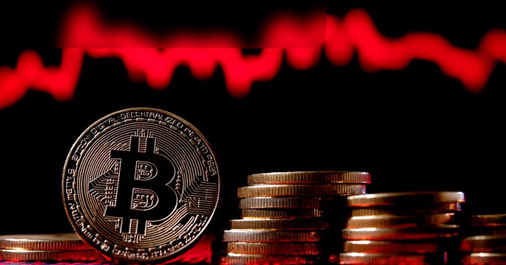 queda do bitcoin